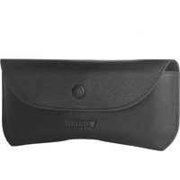 leather sunglasses case / glasses case – black