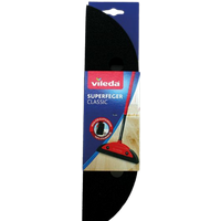 vileda superfeger classic replacement sweeper head – black
