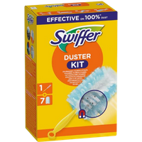 Swiffer Duster Kit With Handle With Disposable Duster Refills - 7 pcs swiffer duster kit with handle with disposable duster refills – 7 pcs