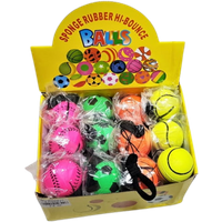 Sports Bouncing Ball Paddle Catch Toy With Elastic Rope - 6.3 cm Diameter sports bouncing ball paddle catch toy with elastic rope – 6.3 cm diameter