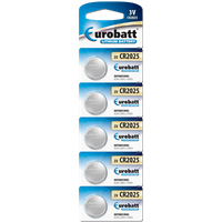Eurobatt CR2025 3V Lithium Coin Cell Battery - 1 pc eurobatt cr2025 3v lithium coin cell battery – 1 pc