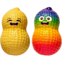 squeeze slow rise xl peanut squishy toy assorted – 10 × 5.5 cm – 1 pc