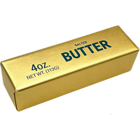 squeeze butter gold edition squishy toy – 14 × 4 × 4 cm – 113 g