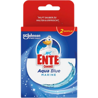 wc ente aqua blue marine toilet rim block freshener refills – 2 x 36 g