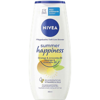 nivea summer happiness orange & avocado oil soft care shower gel – 250 ml