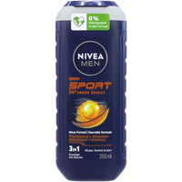 nivea men sport 24h fresh effect 3 in 1 shower gel – 250 ml