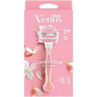 Gillette Venus ComfortGlide Spa Breeze Women's Razor With 2 Replacement Blades gillette venus comfortglide spa breeze women’s razor with 2 replacement blades