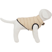 Peppy Buddies Ultra-Light Beige Pouf Dog Jacket - XL peppy buddies ultra light beige pouf dog jacket – xl