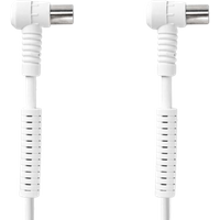nedis coax cable iec coax (male) to iec coax (female) – 5m