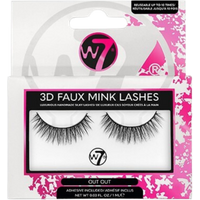 w7 3d faux mink lashes out out false eyelashes