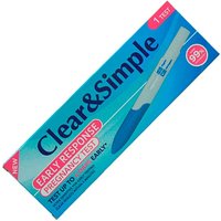 clear & simple pregnancy test – 1 pc