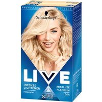 schwarzkopf live permanent hair colour – 00a absolute platinum
