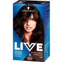 schwarzkopf live permanent hair colour – 089 bitter sweet chocolate