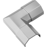 Goobay Cable duct Corner connection Silver goobay cable duct corner connection silver
