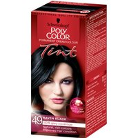 schwarzkopf poly color tint hair colour – 49 raven black