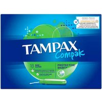 tampax compak super tampons – 18 pcs