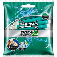 wilkinson sword extra sensitive 2 disposable scrapers – 5 pcs