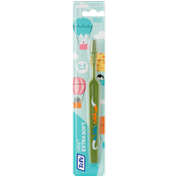 tepe mini extra soft children’s toothbrush 0 3 years – green