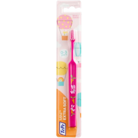 TePe Mini Extra Soft Children's Toothbrush 0-3 years - Pink tepe mini extra soft children’s toothbrush 0 3 years – pink