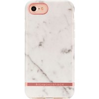 richmond & finch white marble mobile cover – iphone 8