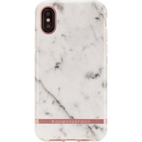 richmond & finch white marble mobile cover – iphone xr