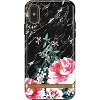 richmond & finch black flower mobile cover – iphone x/xs