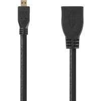 nedis hdmi female to micro hdmi male cable – 0.2 metre