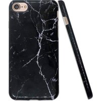 basicplus iphone 8+ cover black marble