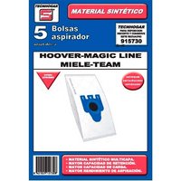 tecnhogar hoover/magic line/miele vacuum cleaner bags – 5 pcs