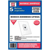 tecnhogar bosch/siemens/ufesa vacuum cleaner bags – 5 pcs