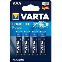varta longlife power aaa batteries – 4 pcs