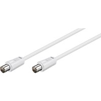 Goobay White Antenna Cable - 1 5 metres goobay white antenna cable – 1 5 metres