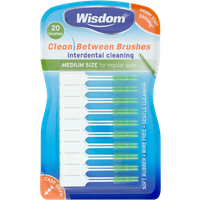 wisdom medium space brushes – 20 pcs