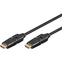 Goobay Flexible HDMI High Speed Cable with Ethernet - 5 metres goobay flexible hdmi high speed cable with ethernet – 5 metres