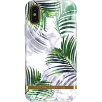 richmond & finch white marble tropics mobile cover – iphone x/xs