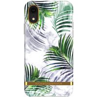 richmond & finch white marble tropics mobile cover – iphone xr