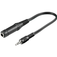 goobay aux to jack converter – 20 cm