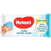 huggies pure extra care wet wipes – 56 pcs