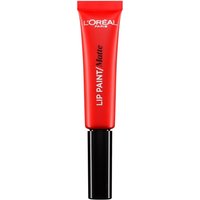 l’oreal lip paint matte tangerine vertigo