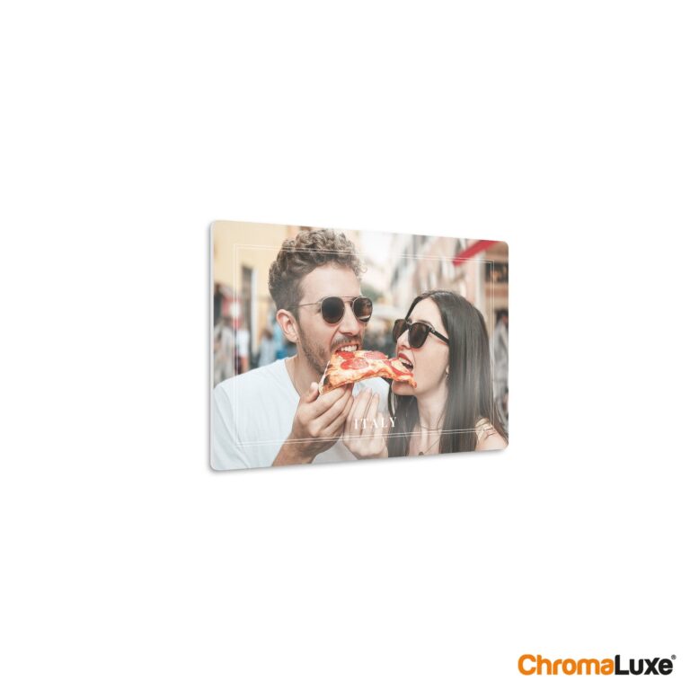 personalised aluminium print – 15 x 10 cm