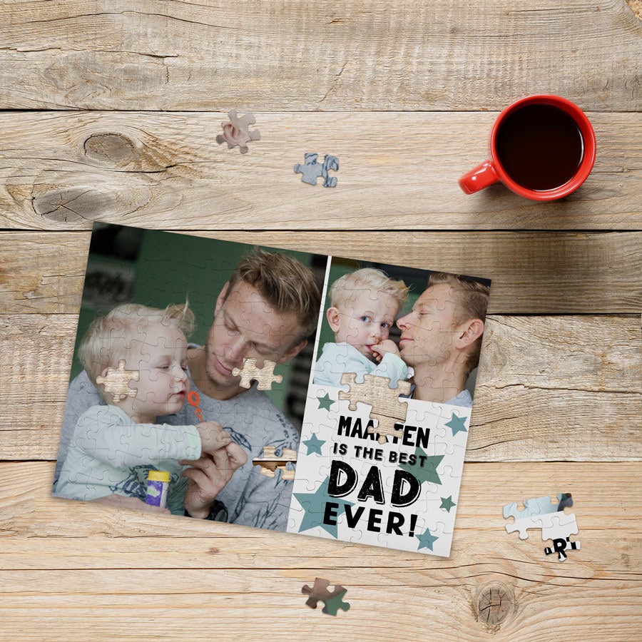 Personalised jigsaw puzzle - Father's Day - 120 pcs personalised jigsaw puzzle – father's day – 120 pcs