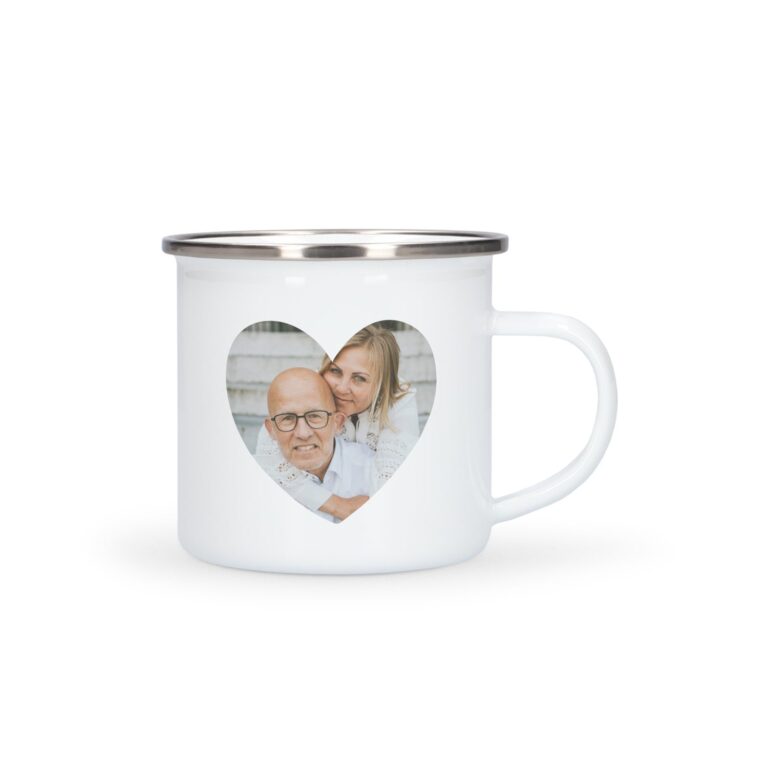 personalised mug – enamel