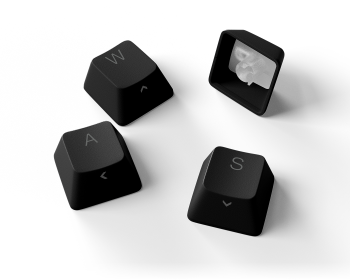 pbt keycaps: black