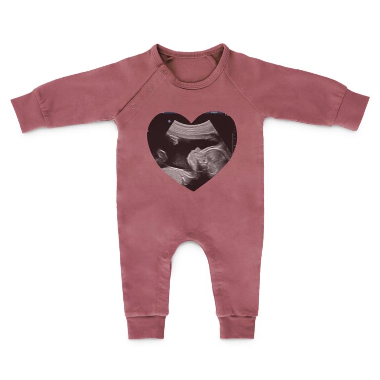 babygrow – printed – pink – 62/68