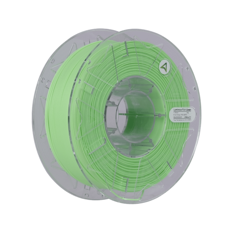hyper pla rfid luminous 3d printing filament – green
