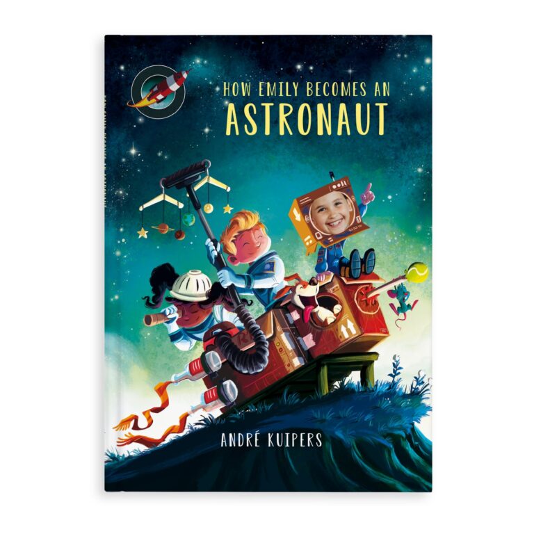 Personalised children's book - How can I become an astronaut? - Hardcover personalised children's book – how can i become an astronaut? – hardcover