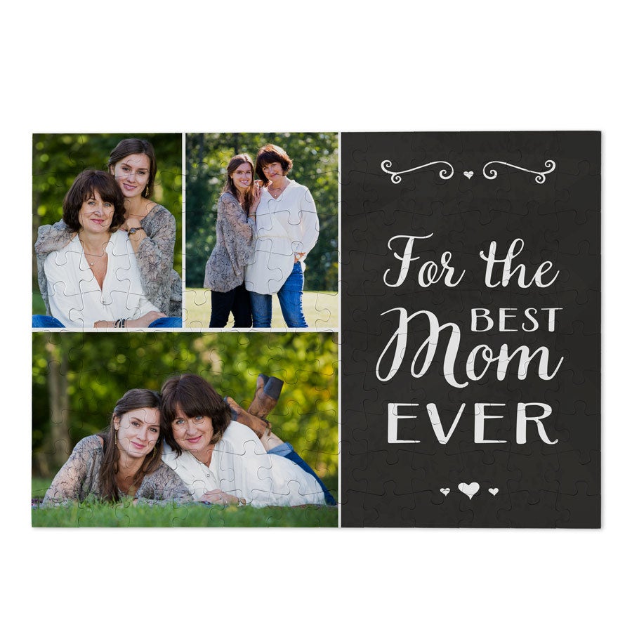 Personalised jigsaw puzzle - Mother's Day - 120 pcs personalised jigsaw puzzle – mother's day – 120 pcs
