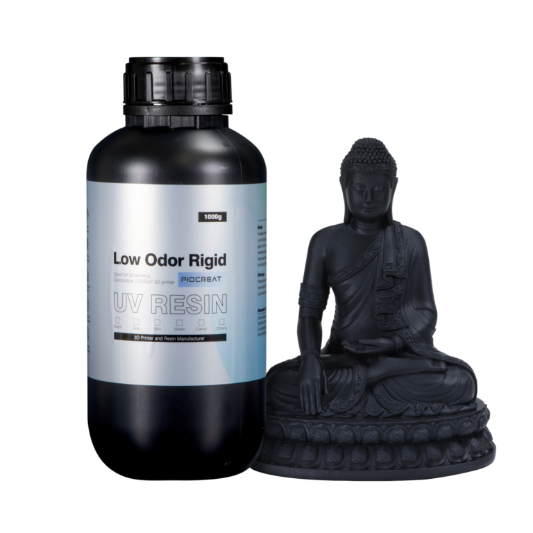 piocreat low odor rigid resin 1kg – black