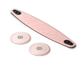 steelseries nova gaming headset booster pack: rose quartz