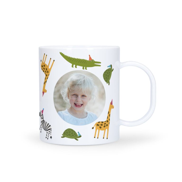 personalised mug – plastic